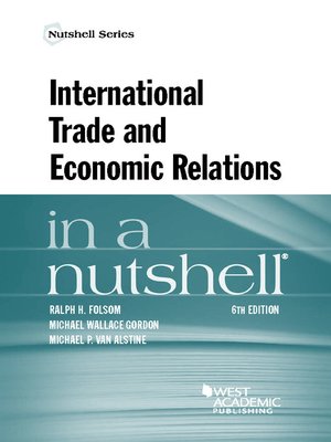 International Trade and Economic Relations in a Nutshell - ebook